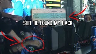 CSGO PRO PLAYER FORSAKEN CAUGHT CHEATING ON LAN! word.exe