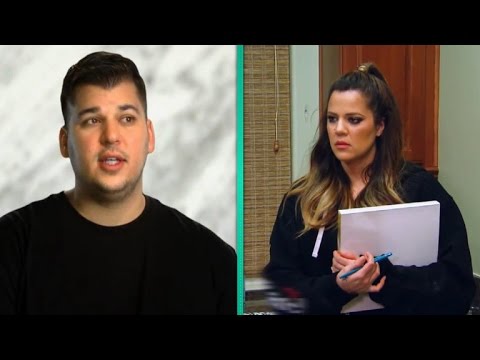 Khloe Kardashian Offers Tough Love to Her Brother Rob: 'He's Only Wasting His Life'
