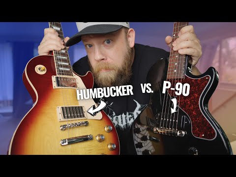 Let's Compare A P-90 To A Humbucker.