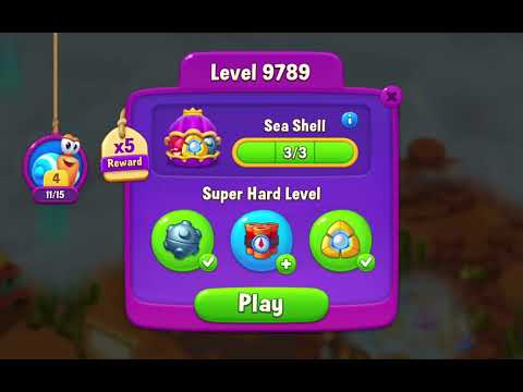 Fishdom Level 9789 - Daily Log #143