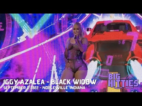 Iggy Azalea - Black Widow from Noblesville, Indiana on September 2, 2022