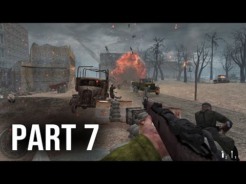 Call of Duty Spain at War Gameplay Part 7 - Defense of Madrid