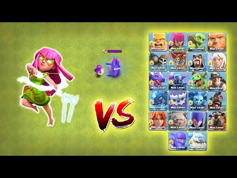 Super Archer vs All Max Troops | Clash of Clans | *New Super Troop in Clash of Clans* | NoLimits