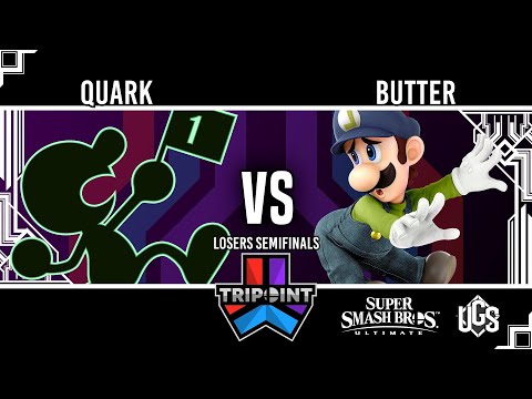 Tripoint Smash 137 - Losers Semifinals - quark(Mr Game and Watch) Vs. Butter(Luigi)