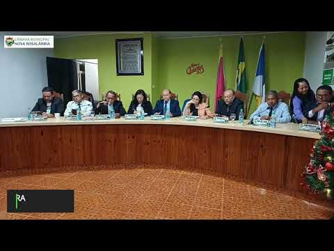 Sessão Ordinária da Câmara Municipal de Vereadores de Nova Rosalândia - TO | 04/12/2023