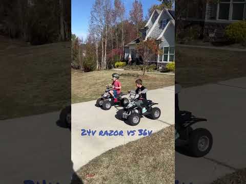 24v vs 36v razor quad