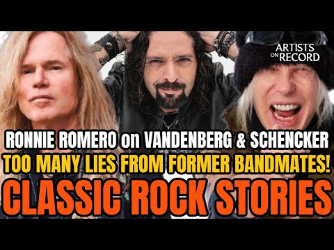 Too Many Lies: Singer Ronnie Romero Speaks Out Against Adrian Vandenberg