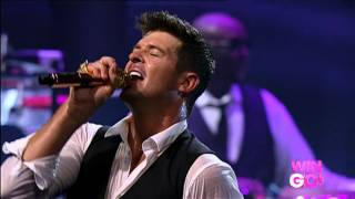 feel good Robin Thicke live 2013