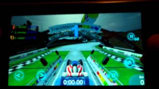 Trackmania for Android: Played on the JXD S7300