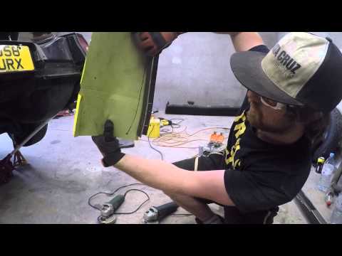 Chevrolet Monte Carlo SS Chassis Rail Rust Repair