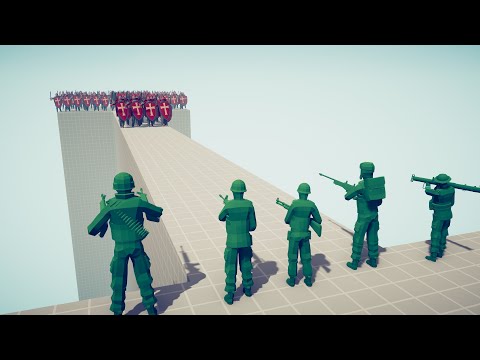 Can Plastic Soldiers Defend the Bridge - Totally Accurate Battle Simulator TABS
