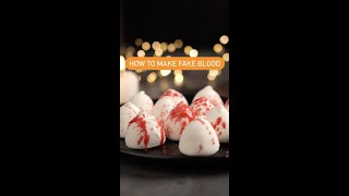 How to Make Fake Blood #shorts
