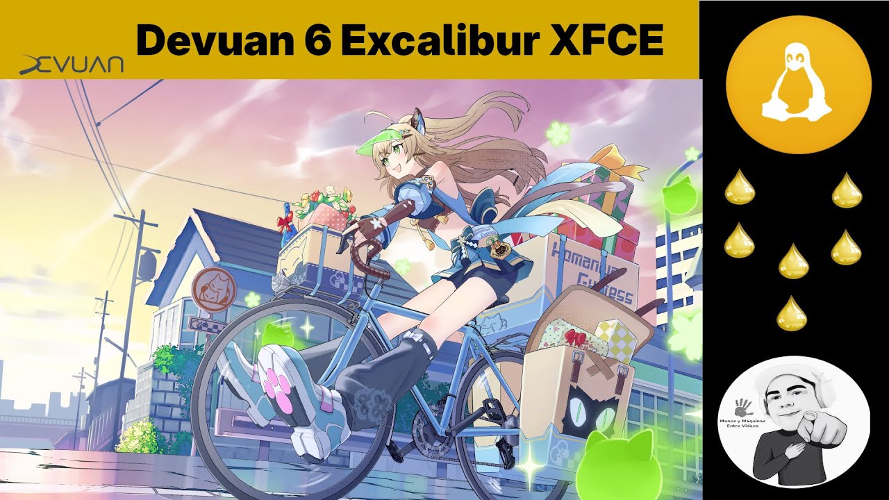Devuan 5 Excalibur XFCE Debian 13 sin systemd