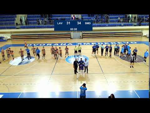 SBRL 1. kolo / SC / RK Smederevo - RK Lavovi