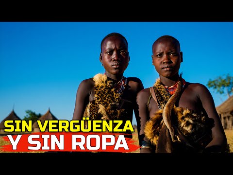 😱 ¿Por qué las mujeres Dinka viven sin ropa? | Los rituales más insólitos y sorprendentes de África