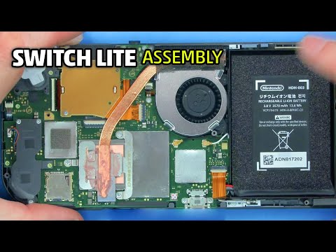 Switch Lite Assembly & Build - RetroSix