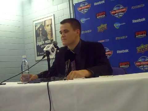 Ville Koistinen, Chicago Postgame 10/2/09