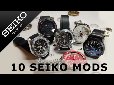 Exploring 10 Seiko Mods