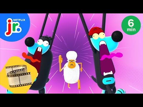 IL LUPO DI KARATE SHEEP 🐺 Karate Sheep | Netflix Jr Italia