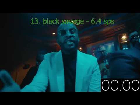 Top 20 fastest royce da 5'9 verses