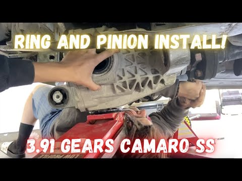 3.91 Gears INSTALL On 2010 CAMARO SS!!