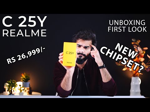Realme C25Y Unboxing & Impressions | New Chipset?