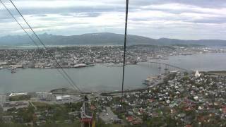 preview picture of video 'Hurtigruten Tromso Cable Car'