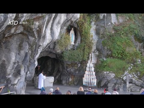 Chapelet du 12 janvier 2023 à Lourdes