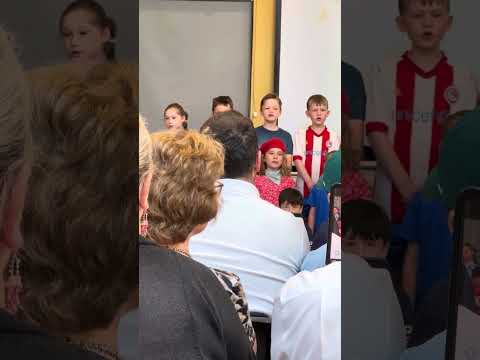 P3 French Concert at St Joseph’s primary school, Carryduff