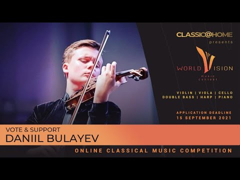 Daniil Bulayev - Violin - Latvia - Regional level - Worldvision 2021