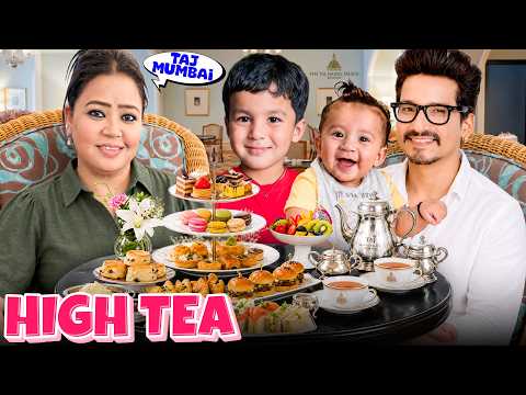 Mumbai Ke Taj Mahal Hotel Mein High Tea ☕️ | Bharti Singh | Harssh Limbachiyaa | Golla | Yash