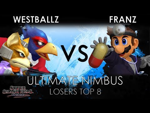 Ultimate Nimbus - G2 | Westballz (Fox, Falco) VS Franz (Dr. Mario) - SSBM Losers Quarters