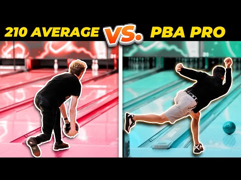 Can A High Average Bowler Beat A PBA Pro...?