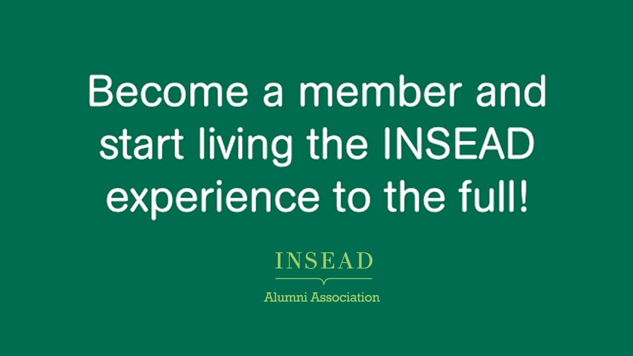 INSEAD Alumni Association Member Benefits