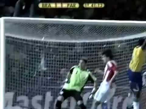 MELHORES MOMENTOS DE BRASIL 2 X 1 PARAGUAI ELIMINATÓRIAS DA COPA 2010 10 junho2009
