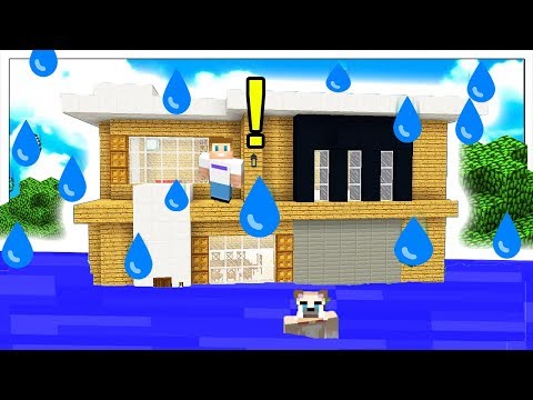 LA NOSTRA CASA E' SOMMERSA DALL'ACQUA! (Minecraft #20)