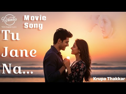 Tu Jane naa Unplugged karaoke with English Lyrics by Krupa Thakkar 