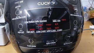 Hướng dẫn sử dụng nồi cơm điện cuckoo mã huf10bs