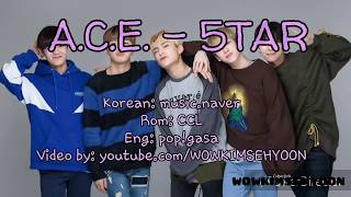 A.C.E - 5TAR (Incompletion) [Color Coded Lyrics Han/Rom/Eng]