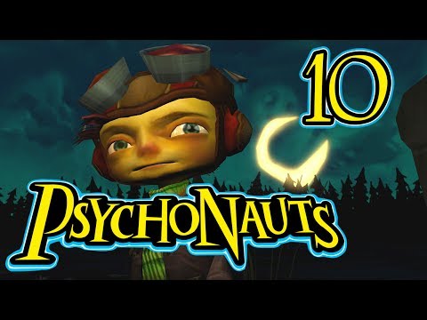 Let's Play Psychonauts - Part 10 - Kaiju Movie of the Mind