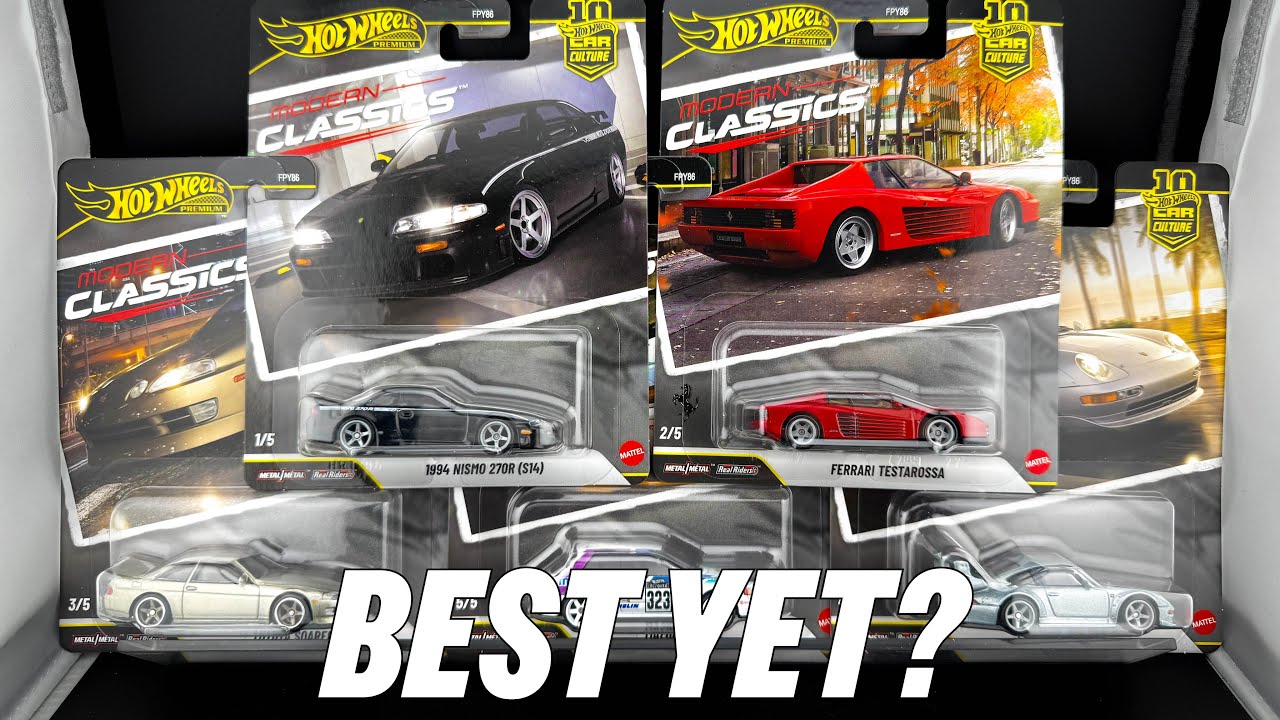 Modern Classics? Hot Wheels Finally Got it Right
