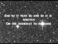 Stars by Les Miserables w/ lyrics