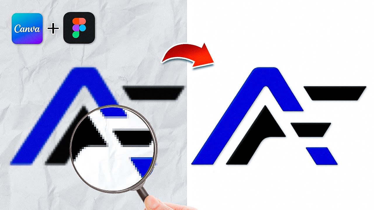 Como Vetorizar LOGOTIPO no Canva Grátis e Figma