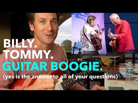 Guitar Teacher REACTS: Tommy Emmanuel & Billy Strings "Guitar Boogie" LIVE