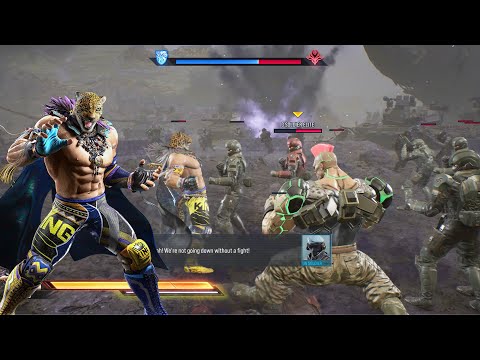 Tekken Force Gameplay 4K - Tekken 8 Beat 'em up Mode