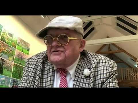 David Hockney on the Arrival of Spring, Normandy, 2020