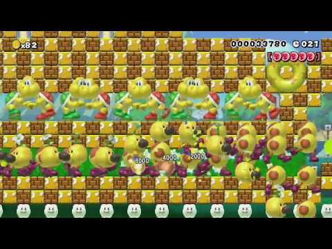 ジャスティスピードラン!!　SPEED RUN!! by ルイージ/Luigi - Super Mario Maker - No Commentary 1bm