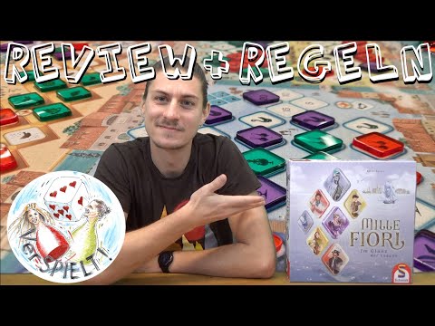 Ist der Hype gerechtfertigt? Mille Fiori Review + Regeln, Reiner Knizia, Schmidt Spiele