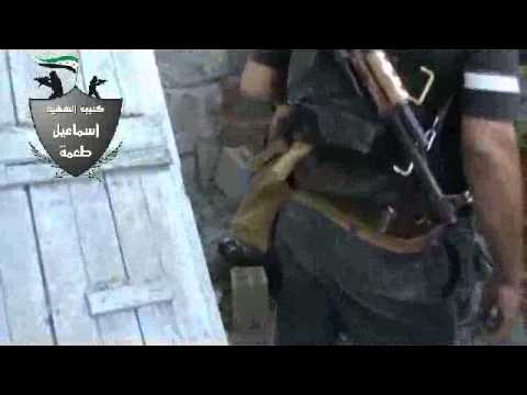 تجهيز كتيبة الشهيد اسماعيل طعمة عبوات ناسفة لزرعها في أحد مواقع قوات النظام في مدينة حرستا في ريف دمشق