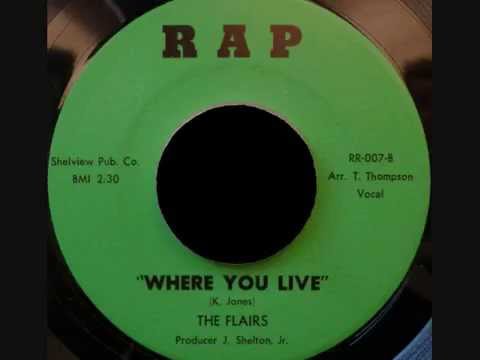 The Flairs  -  Where You Live